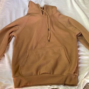 Tan really comfortable hoodie